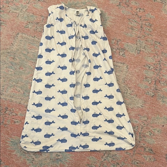 Whale Print Kids Sleep Sack - Picture 1 of 2